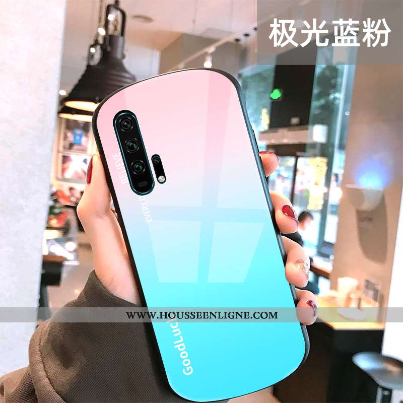 Coque Honor 20 Pro Protection Verre Téléphone Portable Créatif Tendance Cool Verte