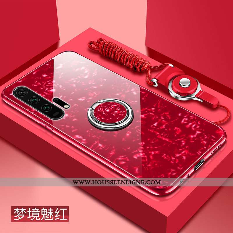 Coque Honor 20 Pro Silicone Protection Difficile Fluide Doux Verre Étui Blanche