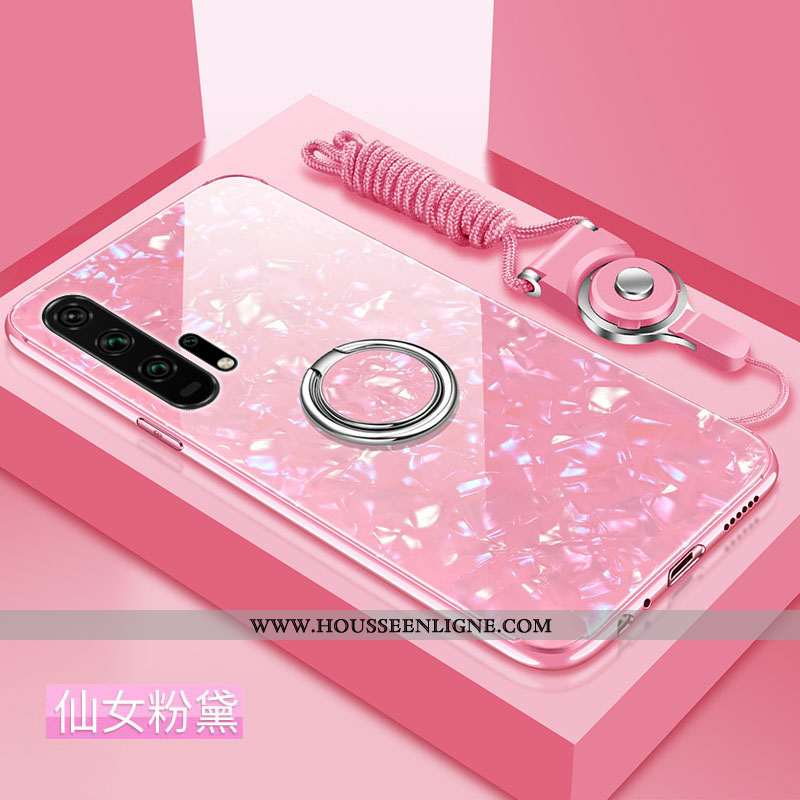 Coque Honor 20 Pro Silicone Protection Difficile Fluide Doux Verre Étui Blanche