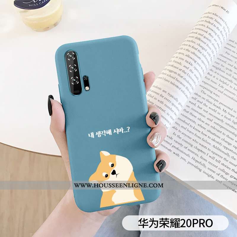 Coque Honor 20 Pro Silicone Protection Étui Fluide Doux Incassable Net Rouge Amoureux Rose