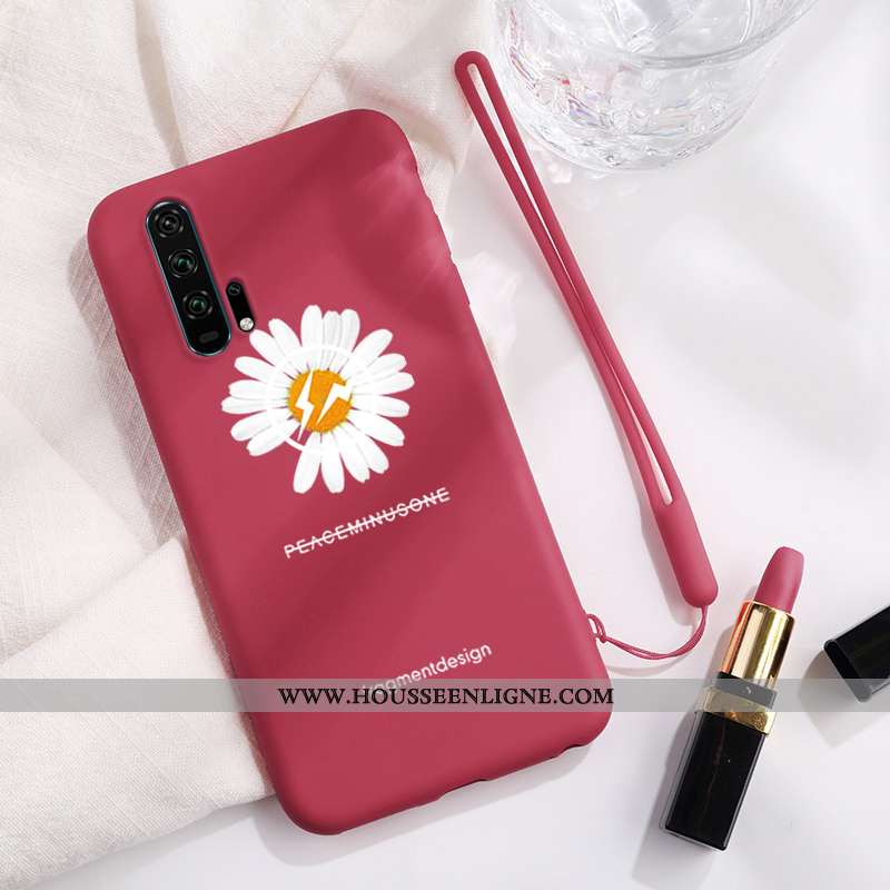 Coque Honor 20 Pro Tendance Silicone Personnalité Vent Bleu Marin Protection Tout Compris Bleu Foncé