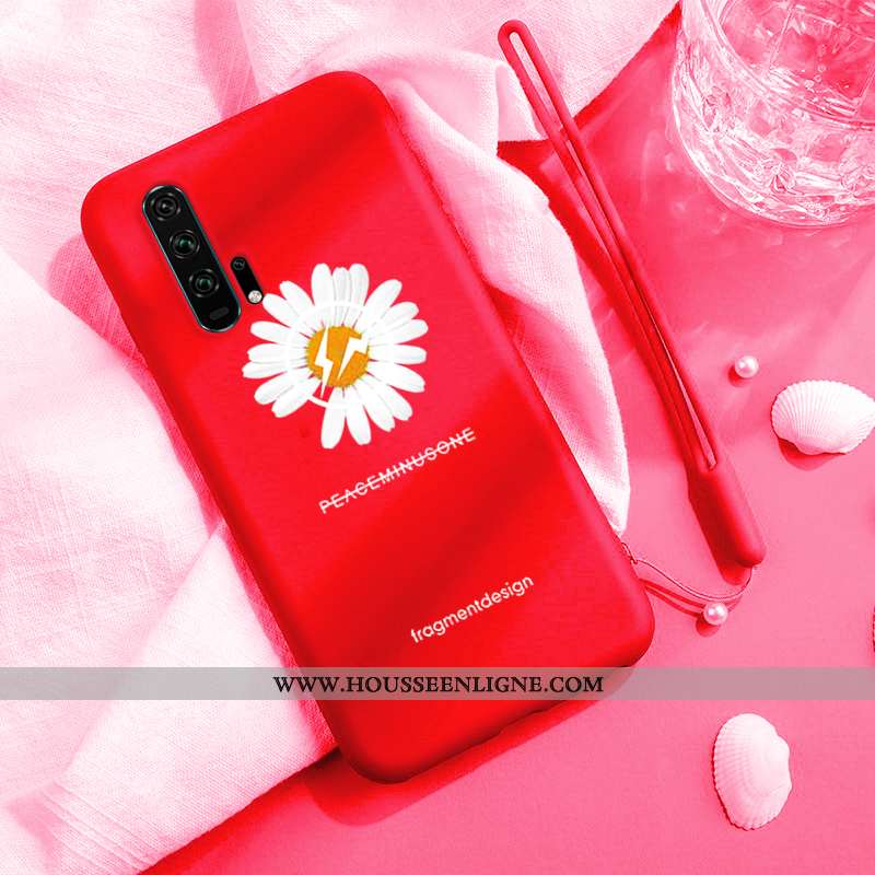 Coque Honor 20 Pro Tendance Silicone Personnalité Vent Bleu Marin Protection Tout Compris Bleu Foncé