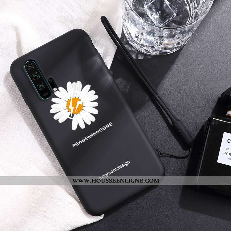 Coque Honor 20 Pro Tendance Silicone Personnalité Vent Bleu Marin Protection Tout Compris Bleu Foncé