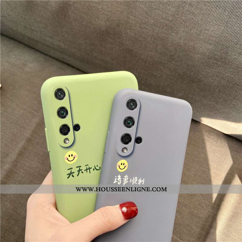 Coque Honor 20 Protection Tendance Étui Bleu Silicone Incassable