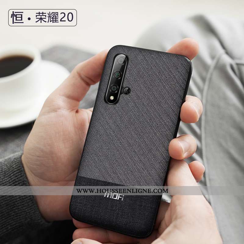Coque Honor 20 Silicone Protection Incassable Étui Ultra Delavé Gris