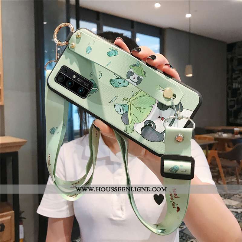 Coque Honor 30 Dessin Animé Ornements Suspendus Téléphone Portable Étui Net Rouge Vert Verte