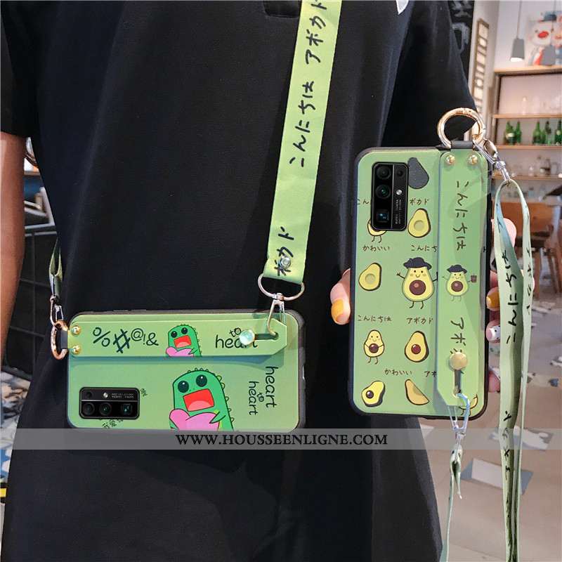 Coque Honor 30 Dessin Animé Ornements Suspendus Téléphone Portable Étui Net Rouge Vert Verte