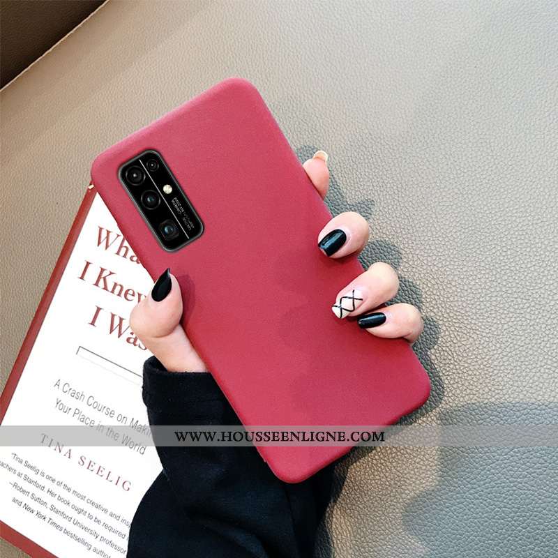 Coque Honor 30 Délavé En Daim Personnalité Téléphone Portable Fluide Doux Incassable Nouveau Légères