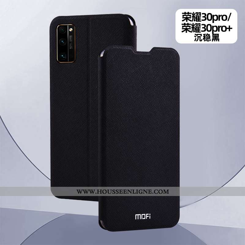 Coque Honor 30 Pro Cuir Silicone Nouveau Téléphone Portable Tout Compris Étui Incassable Rose