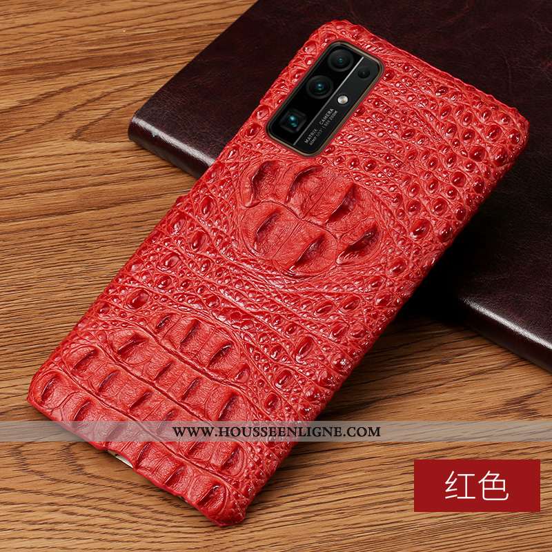 Coque Honor 30 Protection Personnalité Business Incassable Crocodile Téléphone Portable Noir