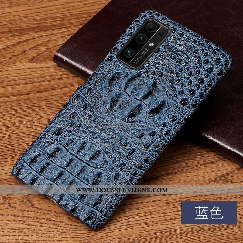 Coque Honor 30 Protection Personnalité Business Incassable Crocodile Téléphone Portable Noir