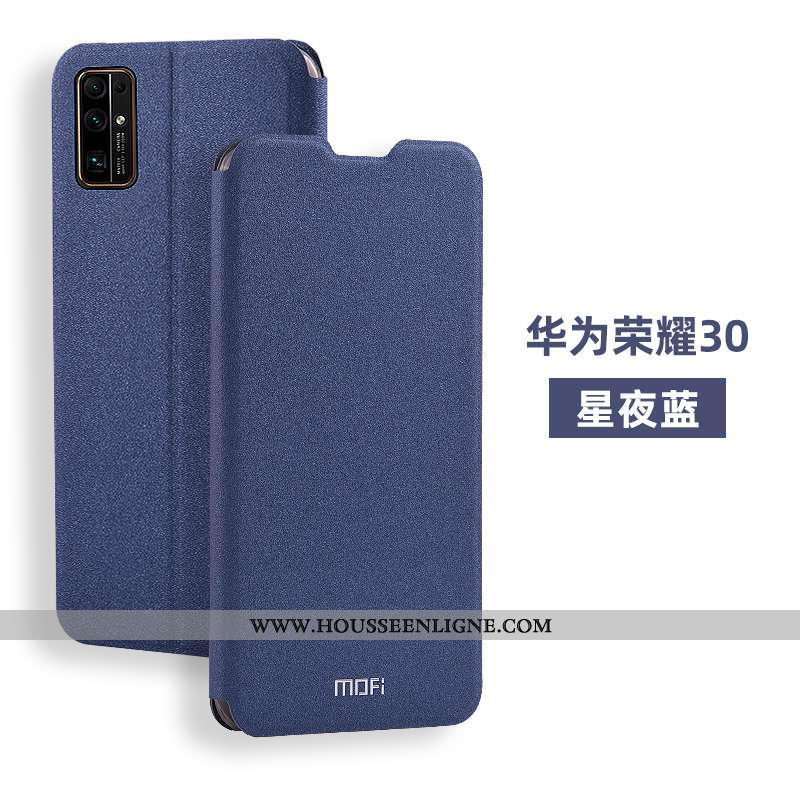 Coque Honor 30 Silicone Protection Tout Compris Rose Incassable Cuir Délavé En Daim