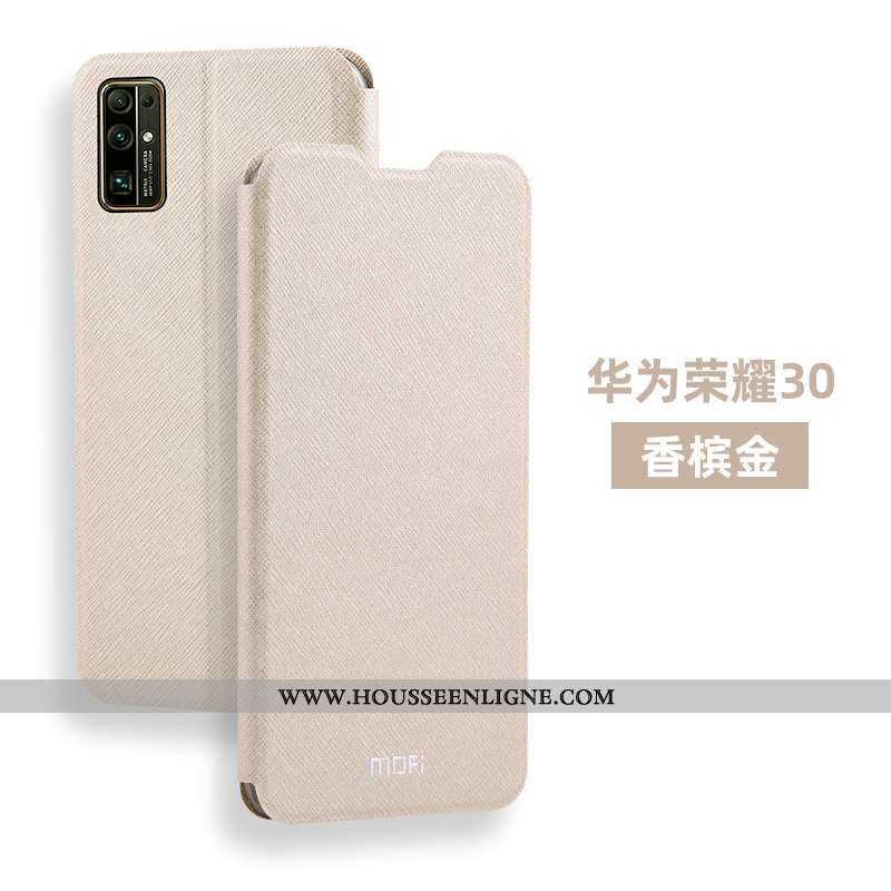Coque Honor 30 Silicone Protection Tout Compris Rose Incassable Cuir Délavé En Daim