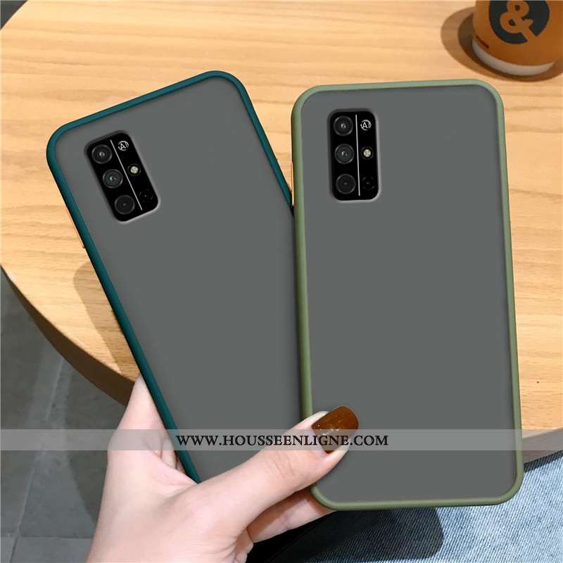 Coque Honor 30s Créatif Ultra Légère Net Rouge Incassable Protection Simple Verte