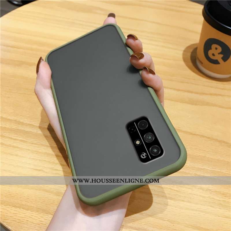 Coque Honor 30s Créatif Ultra Légère Net Rouge Incassable Protection Simple Verte