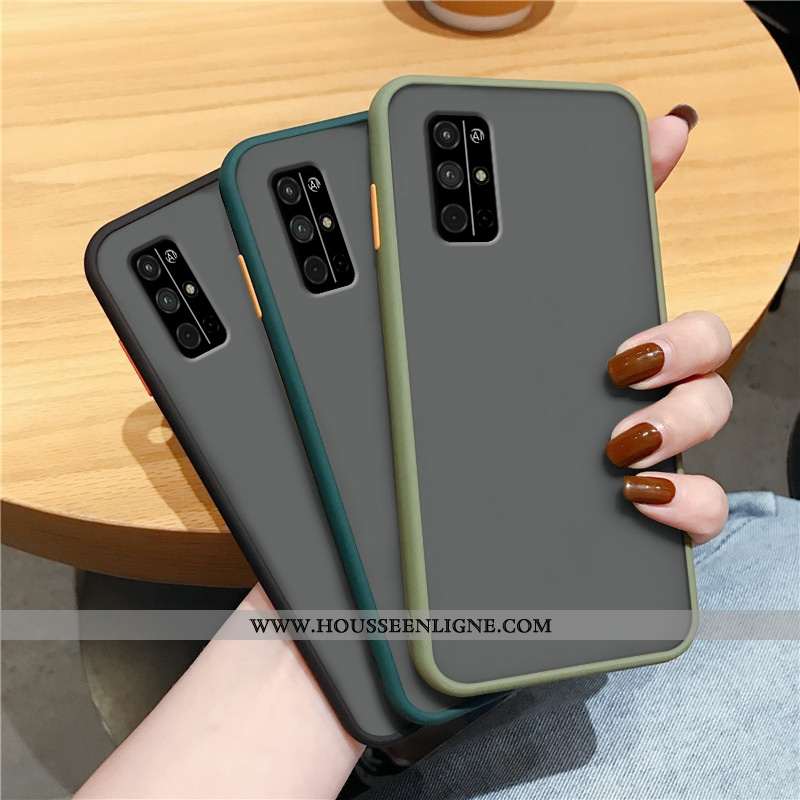 Coque Honor 30s Créatif Ultra Légère Net Rouge Incassable Protection Simple Verte