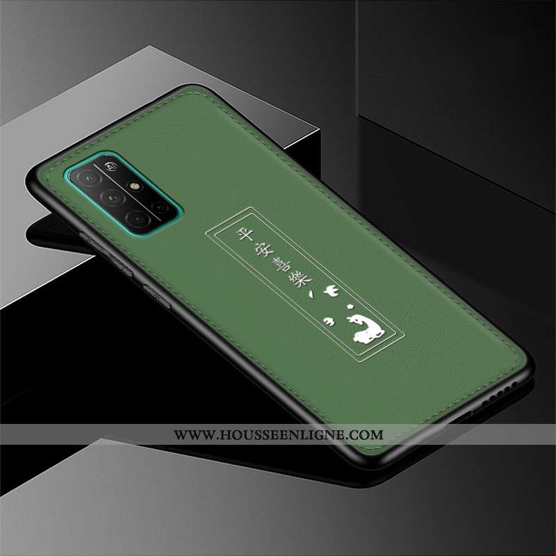 Coque Honor 30s Cuir Modèle Fleurie Rouge Personnalité Silicone Amoureux