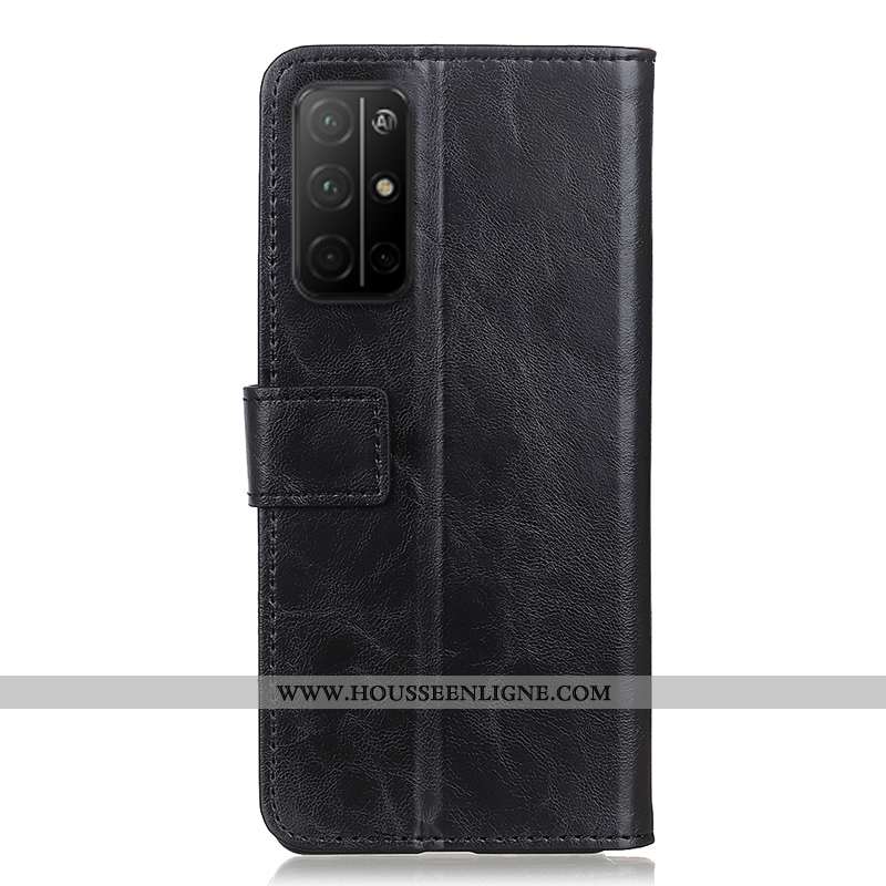 Coque Honor 30s Cuir Véritable Carte Incassable Grand Business Housse Noir