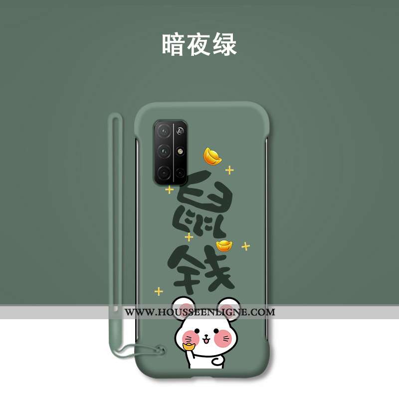 Coque Honor 30s Légère Silicone Protection Personnalité Net Rouge Étui Incassable Bleu