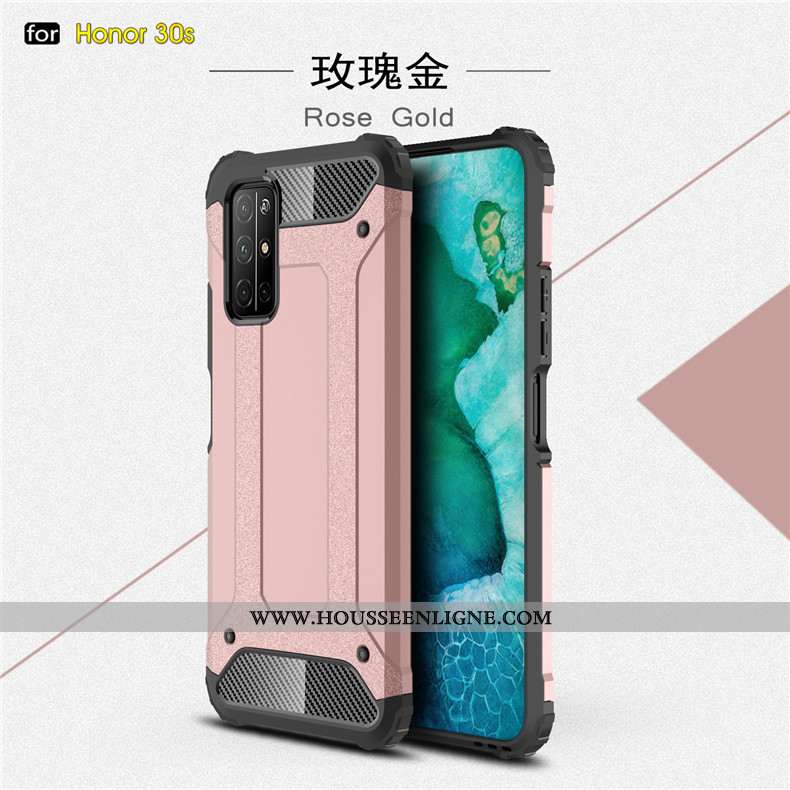 Coque Honor 30s Personnalité Ultra Légère Nouveau Tout Compris Protection Silicone Rouge