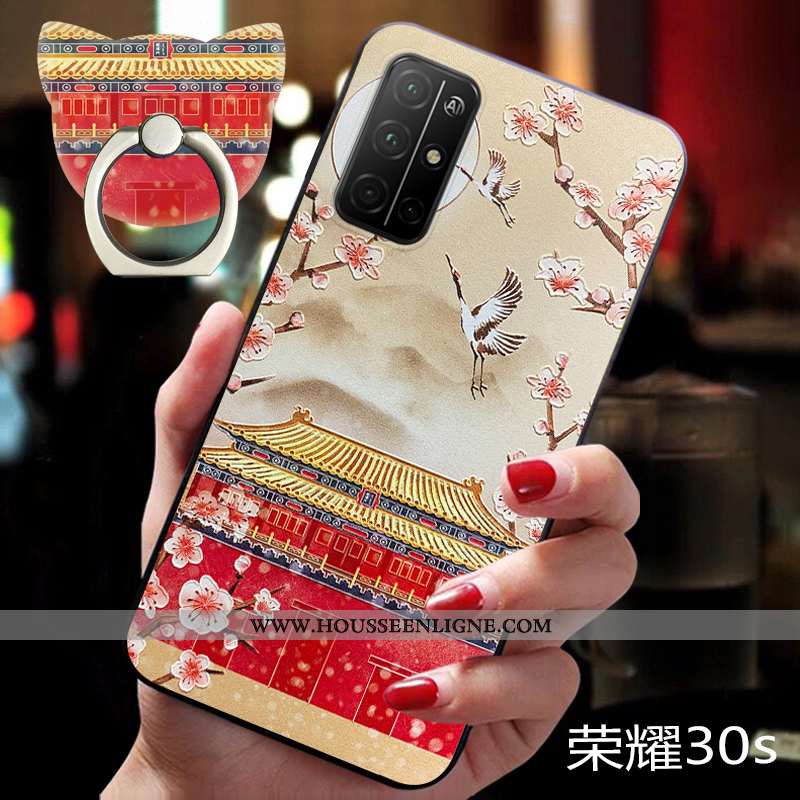 Coque Honor 30s Tendance Légère Nouveau Incassable Net Rouge Ultra Silicone Beige