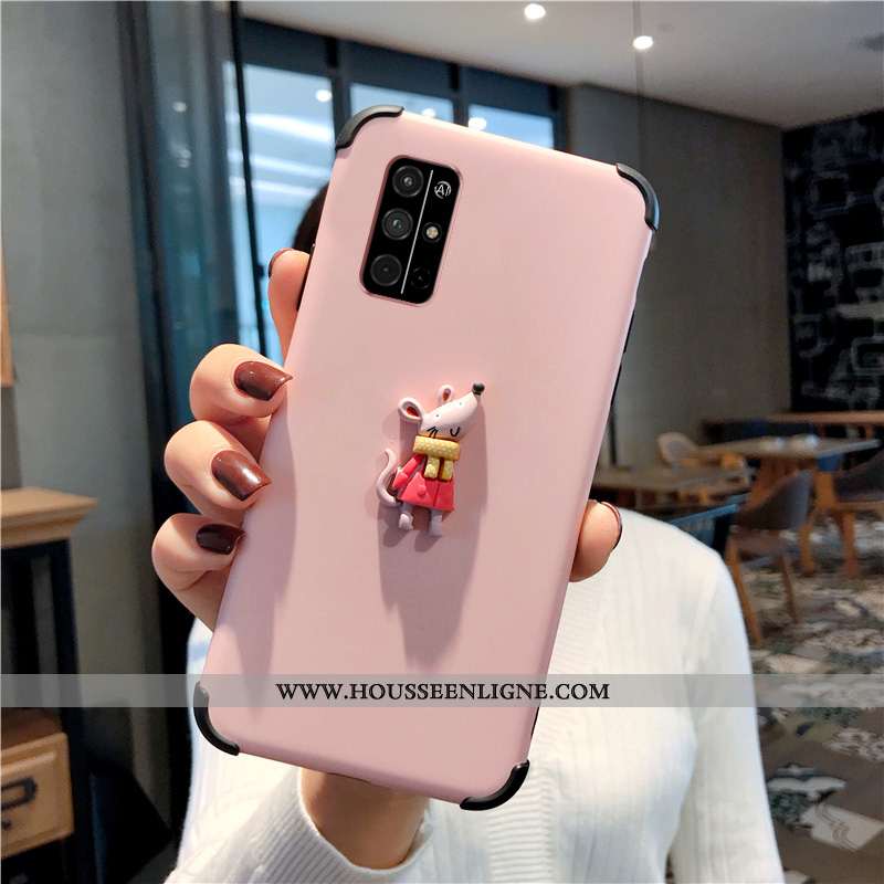 Coque Honor 30s Ultra Légère Téléphone Portable Étui Charmant Petit Rose