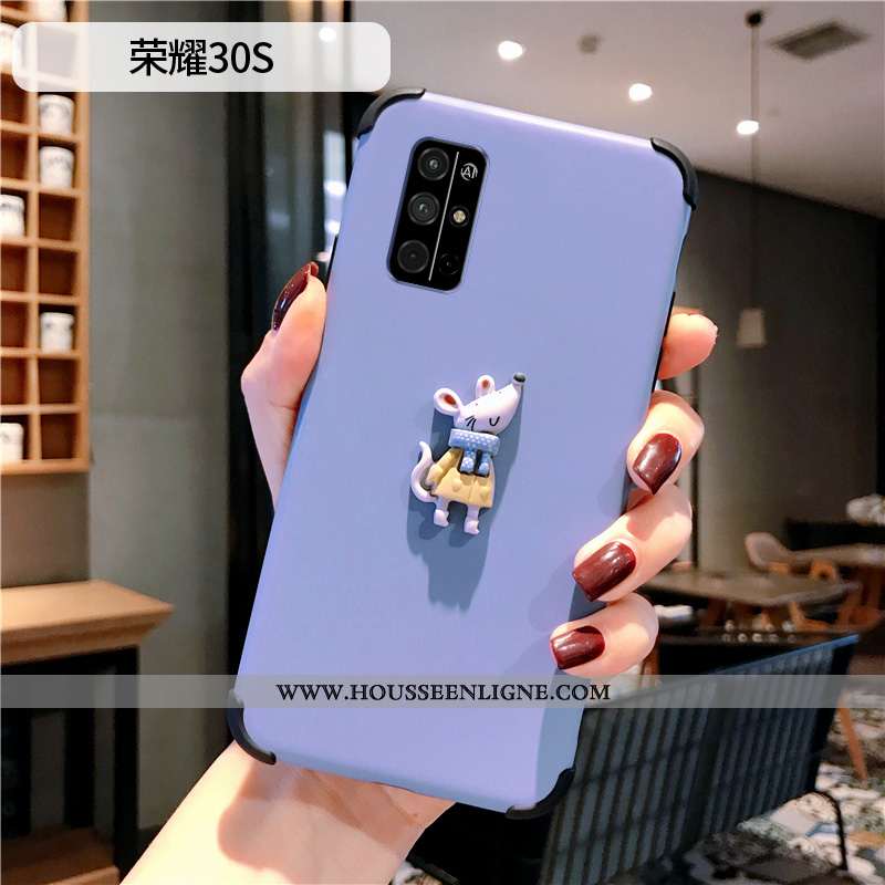 Coque Honor 30s Ultra Légère Téléphone Portable Étui Charmant Petit Rose
