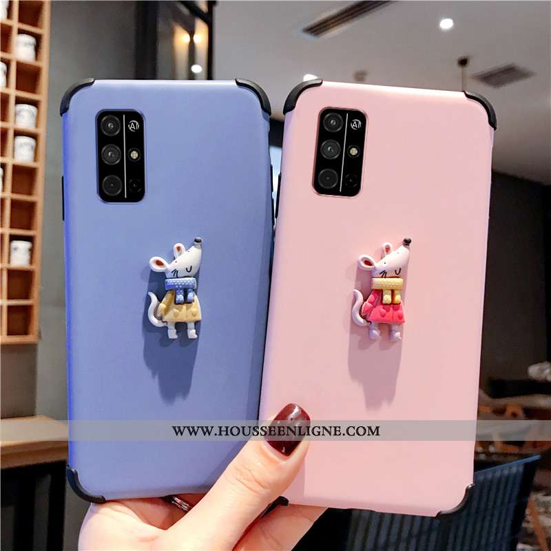Coque Honor 30s Ultra Légère Téléphone Portable Étui Charmant Petit Rose