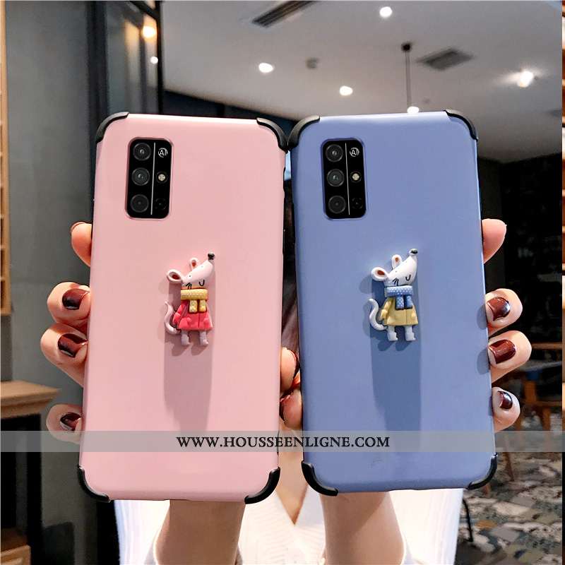 Coque Honor 30s Ultra Légère Téléphone Portable Étui Charmant Petit Rose
