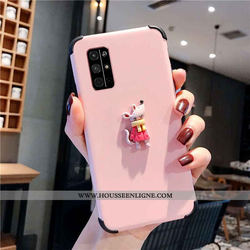 Coque Honor 30s Ultra Légère Téléphone Portable Étui Charmant Petit Rose