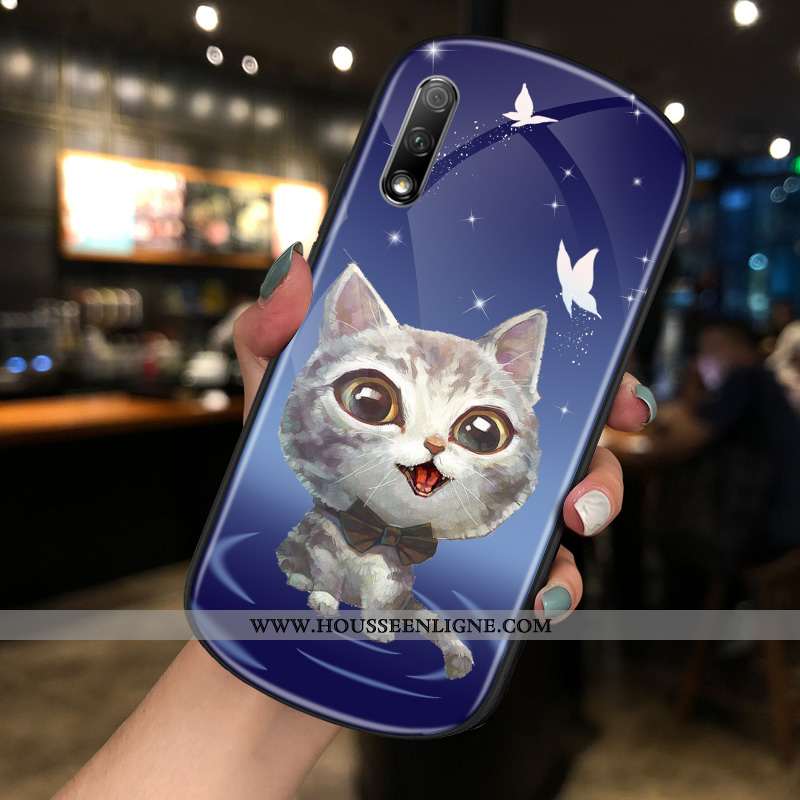 Coque Honor 9x Charmant Tendance Vert Rond Créatif Téléphone Portable Verte