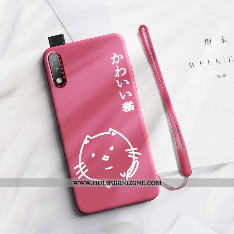 Coque Honor 9x Délavé En Daim Tendance Protection Simple Silicone Étui Ligne Bleu