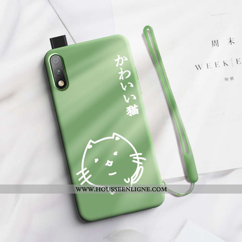 Coque Honor 9x Délavé En Daim Tendance Protection Simple Silicone Étui Ligne Bleu