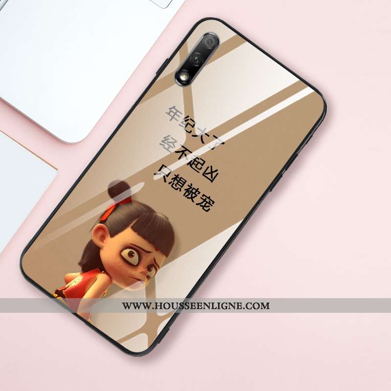 Coque Honor 9x Fluide Doux Silicone Étui Net Rouge Tout Compris Incassable Rose