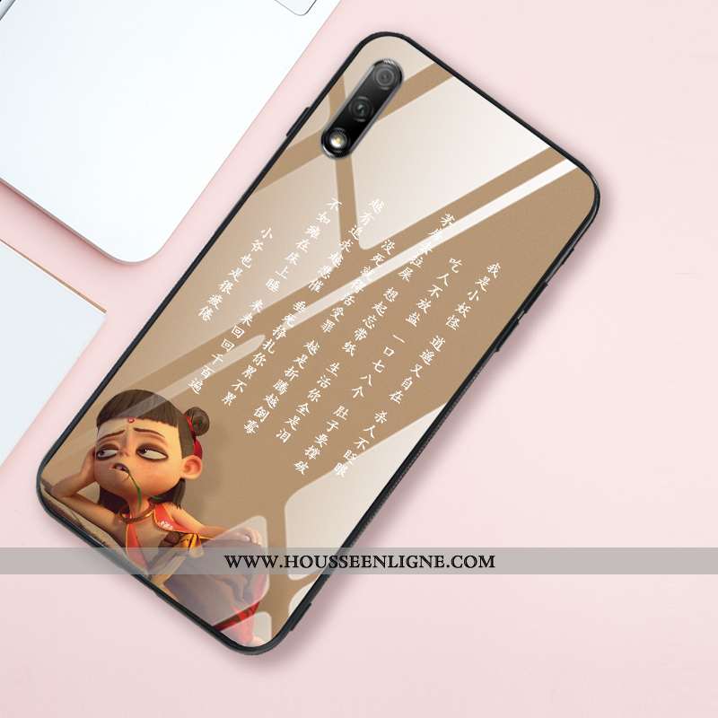 Coque Honor 9x Fluide Doux Silicone Étui Net Rouge Tout Compris Incassable Rose
