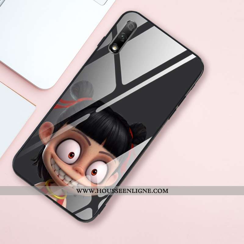 Coque Honor 9x Fluide Doux Silicone Étui Net Rouge Tout Compris Incassable Rose