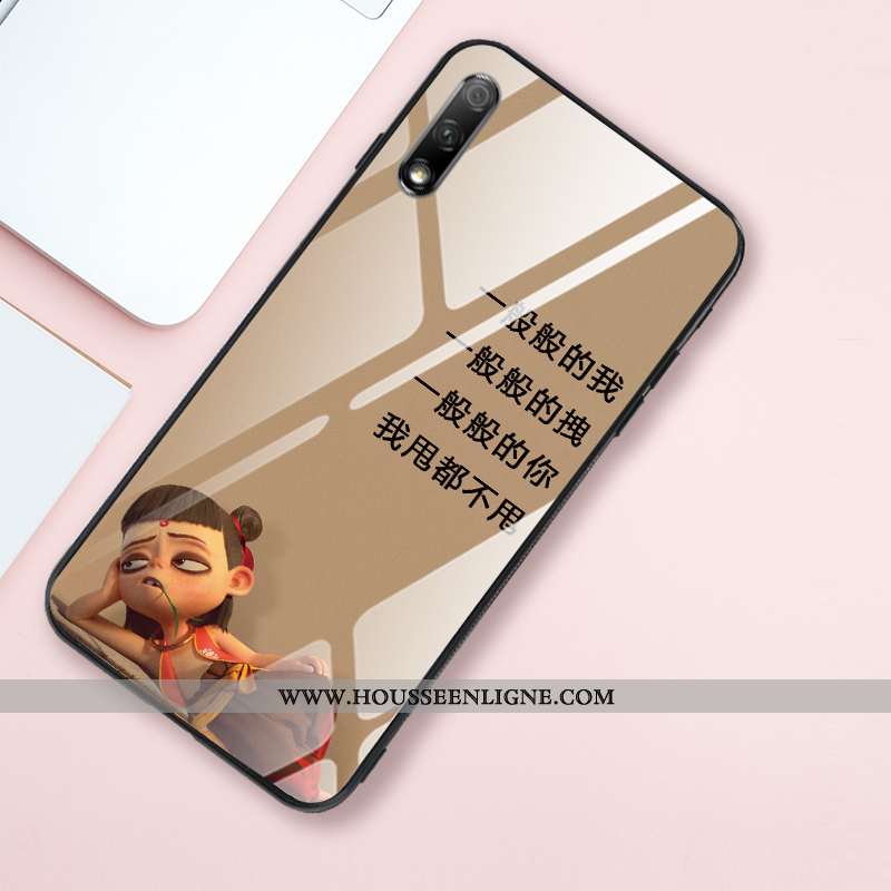 Coque Honor 9x Fluide Doux Silicone Étui Net Rouge Tout Compris Incassable Rose