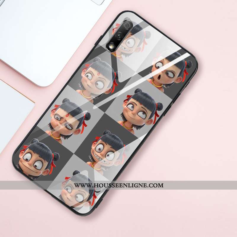 Coque Honor 9x Fluide Doux Silicone Étui Net Rouge Tout Compris Incassable Rose