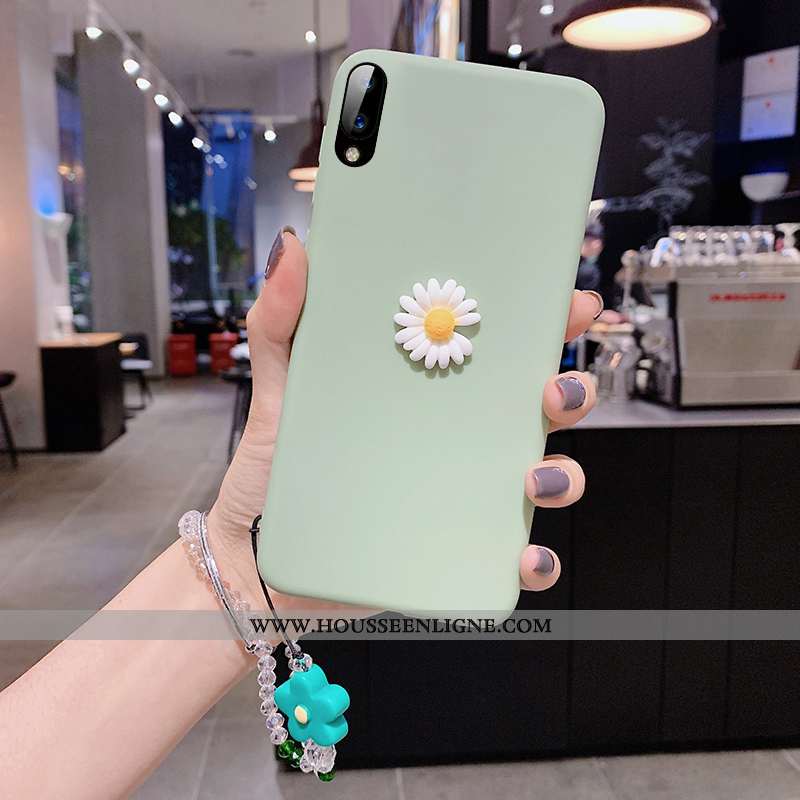 Coque Honor 9x Légère Fluide Doux Jeunesse Téléphone Portable Personnalité Vert Verte