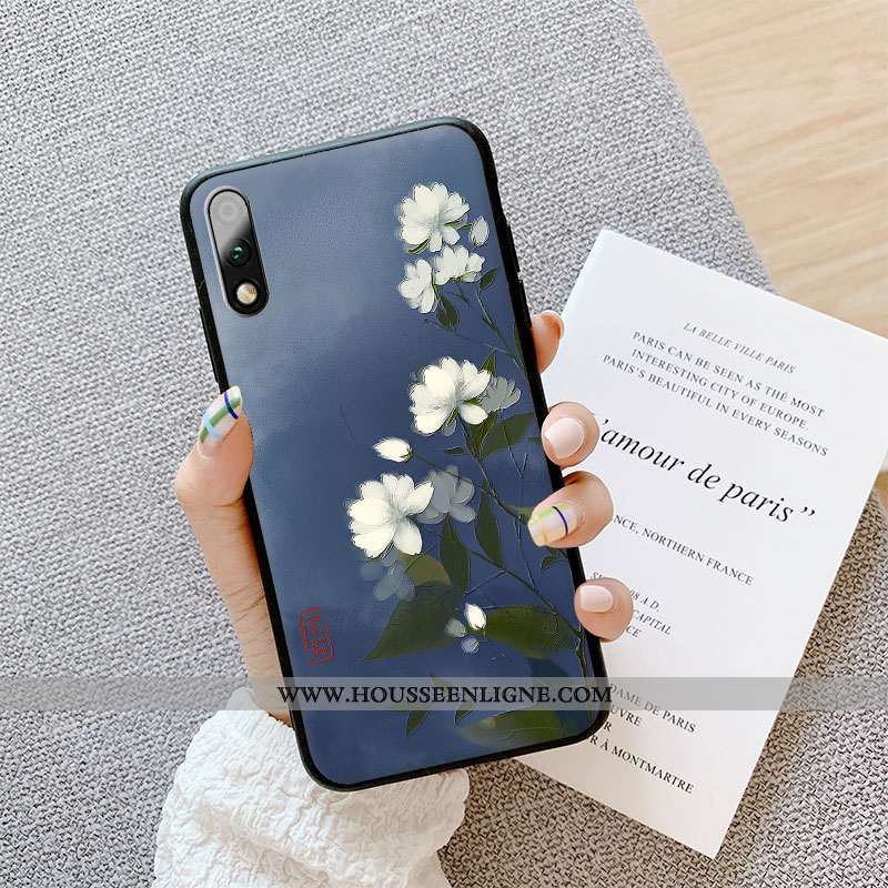 Coque Honor 9x Personnalité Créatif Dimensionnel Art Étui Vert Protection Verte