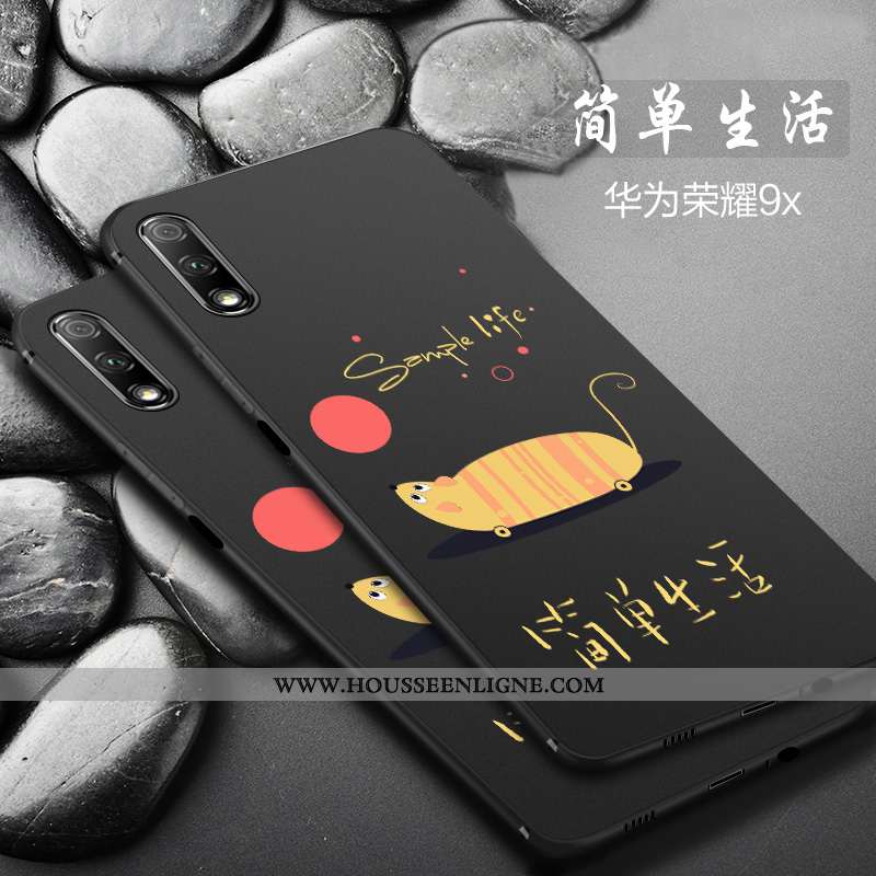 Coque Honor 9x Personnalité Tendance Nouveau Téléphone Portable Incassable Silicone Tout Compris Noi