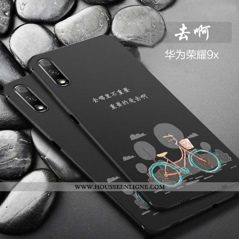 Coque Honor 9x Personnalité Tendance Nouveau Téléphone Portable Incassable Silicone Tout Compris Noi