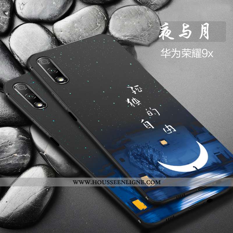 Coque Honor 9x Personnalité Tendance Nouveau Téléphone Portable Incassable Silicone Tout Compris Noi