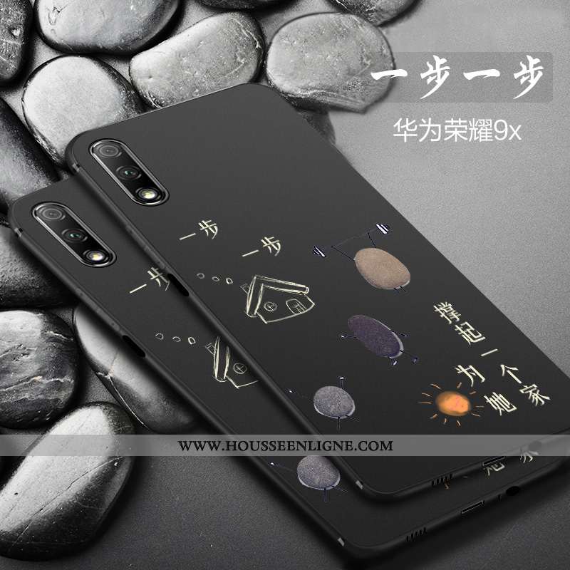 Coque Honor 9x Personnalité Tendance Nouveau Téléphone Portable Incassable Silicone Tout Compris Noi