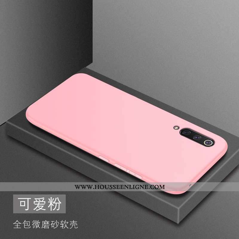 Coque Honor 9x Pro Délavé En Daim Fluide Doux Couleur Unie Silicone Rose Incassable