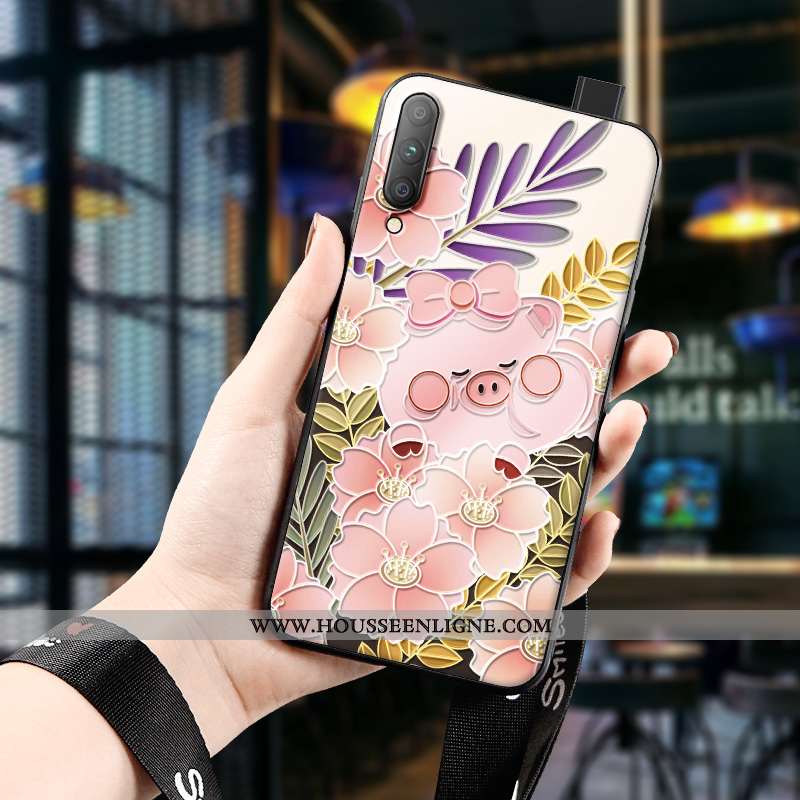 Coque Honor 9x Pro Silicone Protection Jeunesse Nouveau Étui Petit Bordure Rose