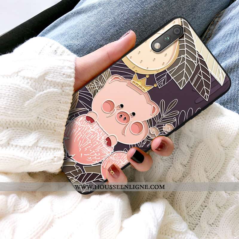 Coque Honor 9x Pro Silicone Protection Jeunesse Nouveau Étui Petit Bordure Rose