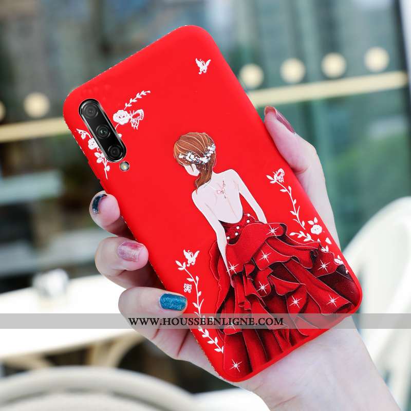 Coque Honor 9x Pro Silicone Protection Téléphone Portable Amoureux Délavé En Daim Ultra Incassable R
