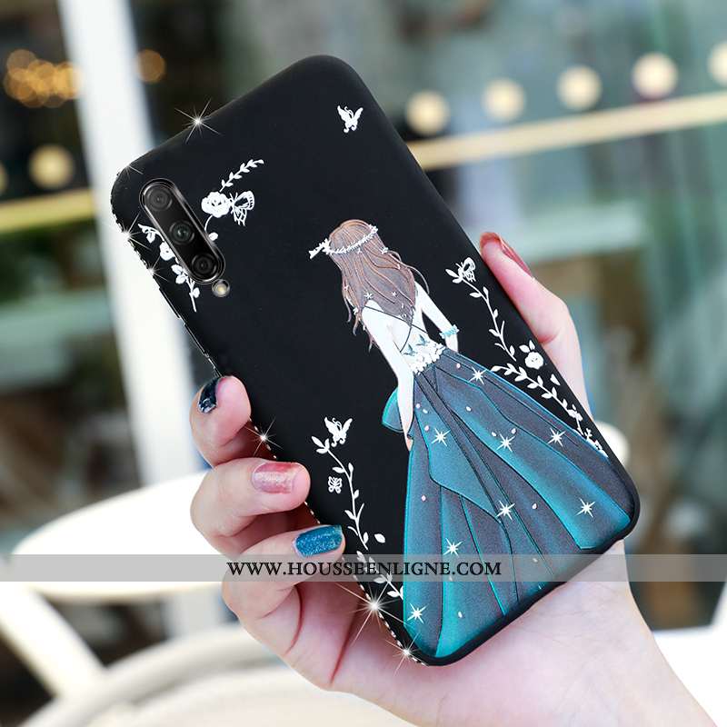 Coque Honor 9x Pro Silicone Protection Téléphone Portable Amoureux Délavé En Daim Ultra Incassable R