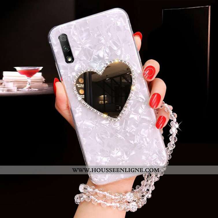 Coque Honor 9x Tendance Fluide Doux Étui Tout Compris Rose Protection Personnalité
